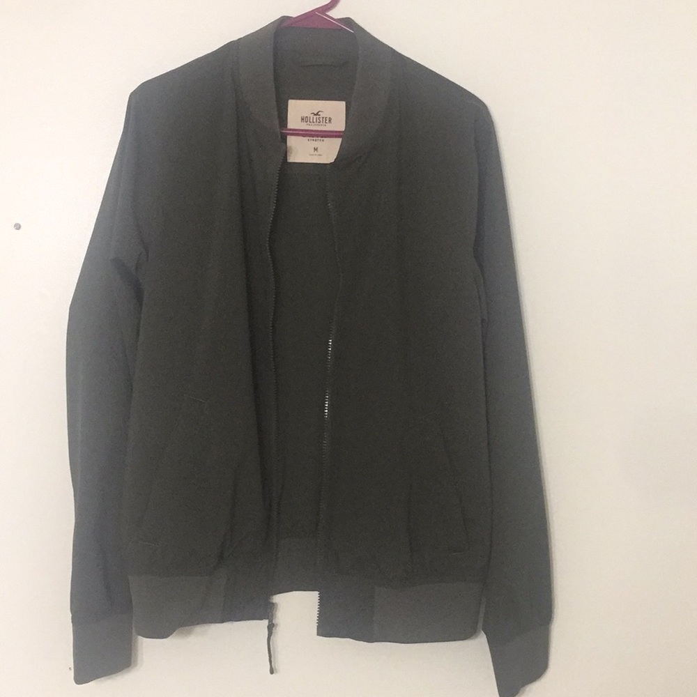 Hollister Epicflex Slimfit Green Bomber Jacket